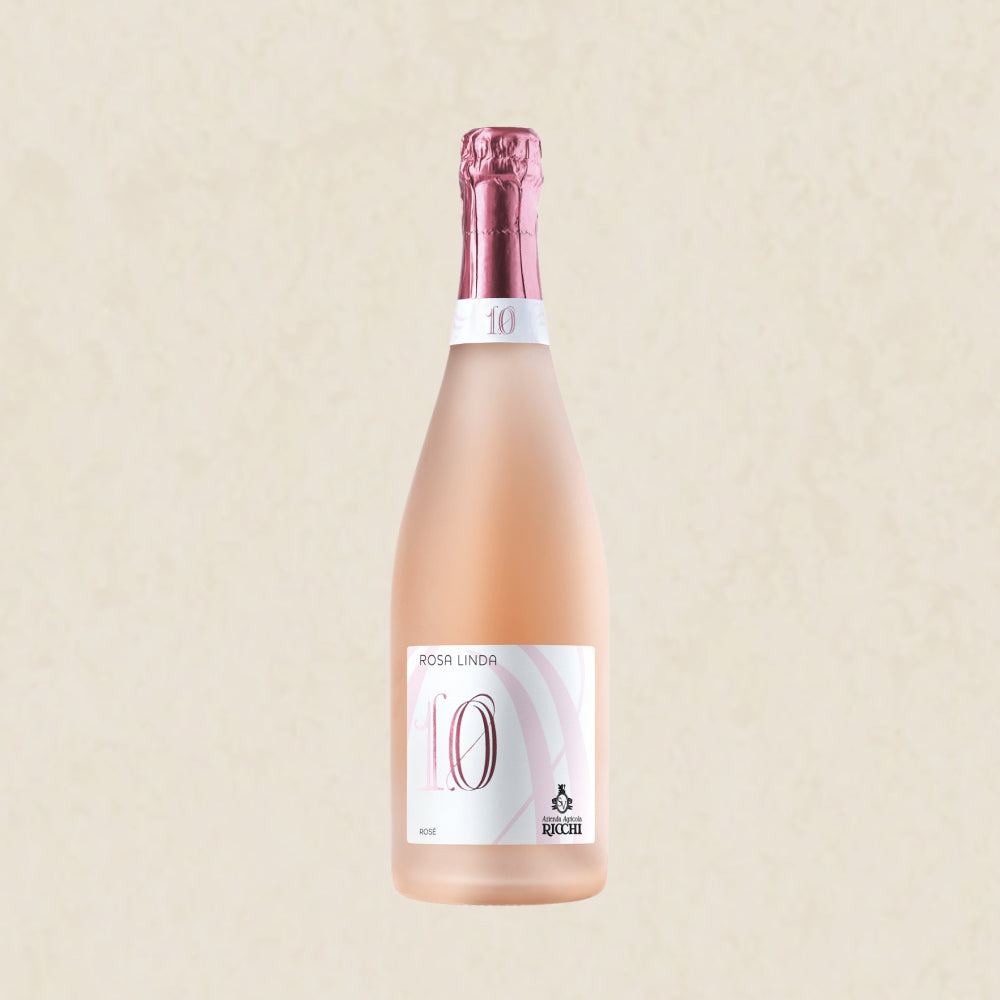 Spumante Rosé Rosalinda 10  KLASSISCHE FLASCHENGÄRUNG
