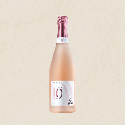 Spumante Rosé Rosalinda 10  KLASSISCHE FLASCHENGÄRUNG