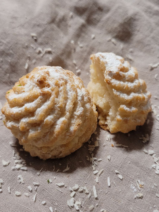 Pasta di Mandorla Mandelgebäck mit Kokos